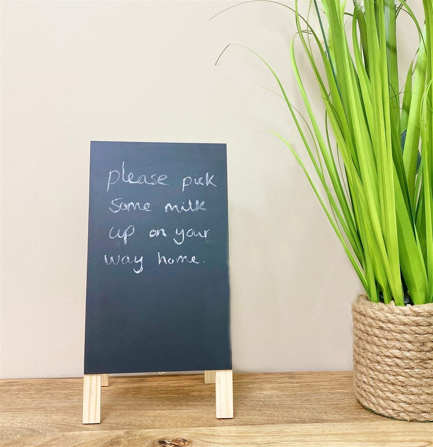 Free Standing Tabletop A Frame Easel Chalkboard 31cm S-KG0594