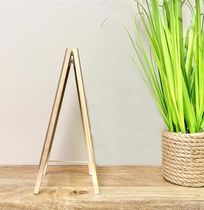 Free Standing Tabletop A Frame Easel Chalkboard 31cm S-KG0594