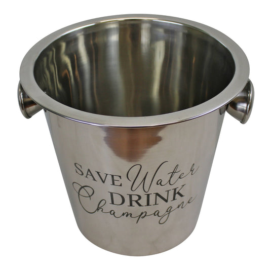 Stainless Steel Champagne Bucket With Handles S-KG0774