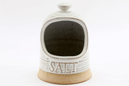 Natural Ceramic Salt Cellar 15cm S-KG0921