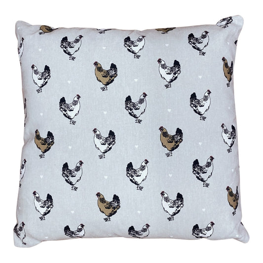 Scatter Cushion With A Chicken Print Design S-KG1083