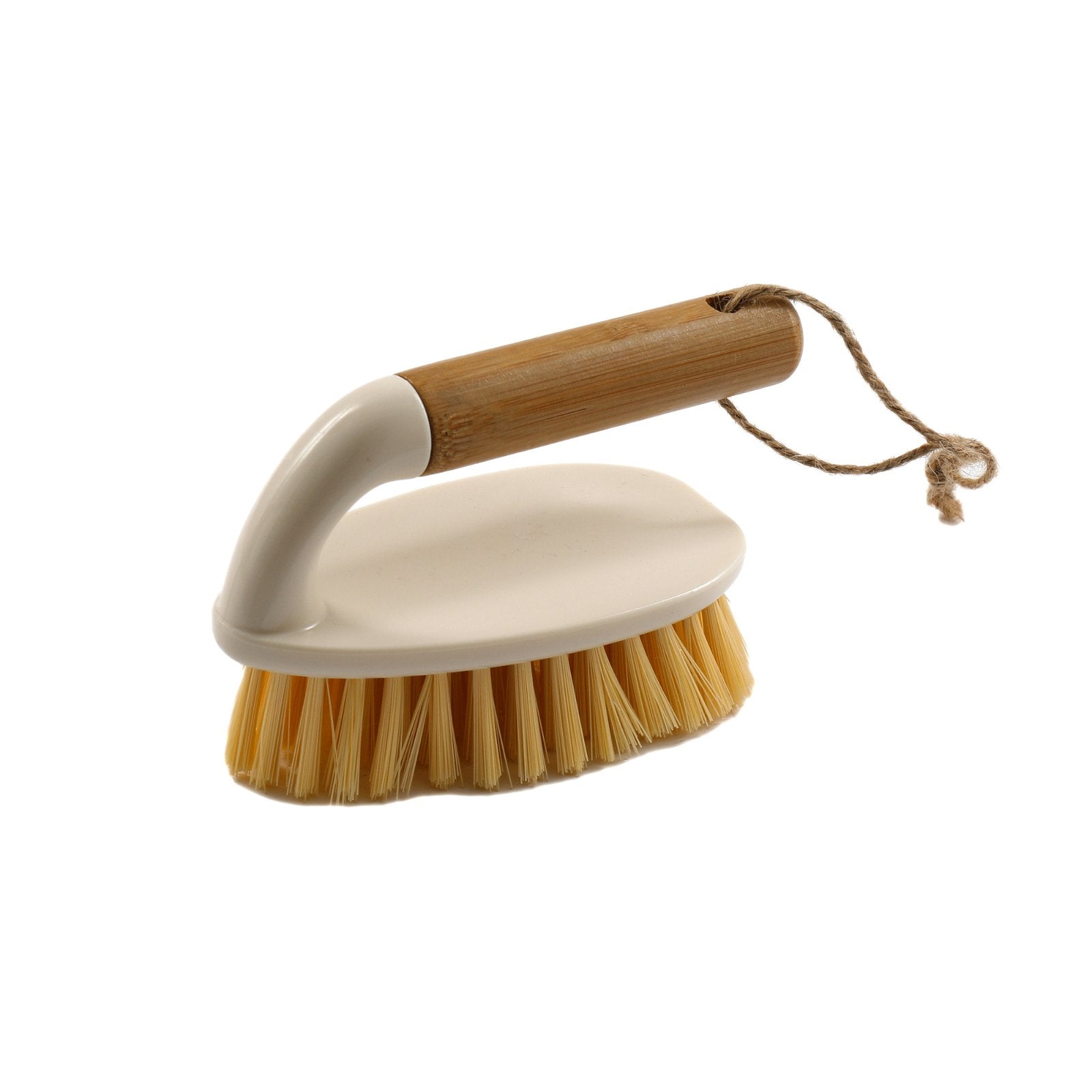 Cream Scrubbing Brush with Bamboo Wooden Handle S-KG2031