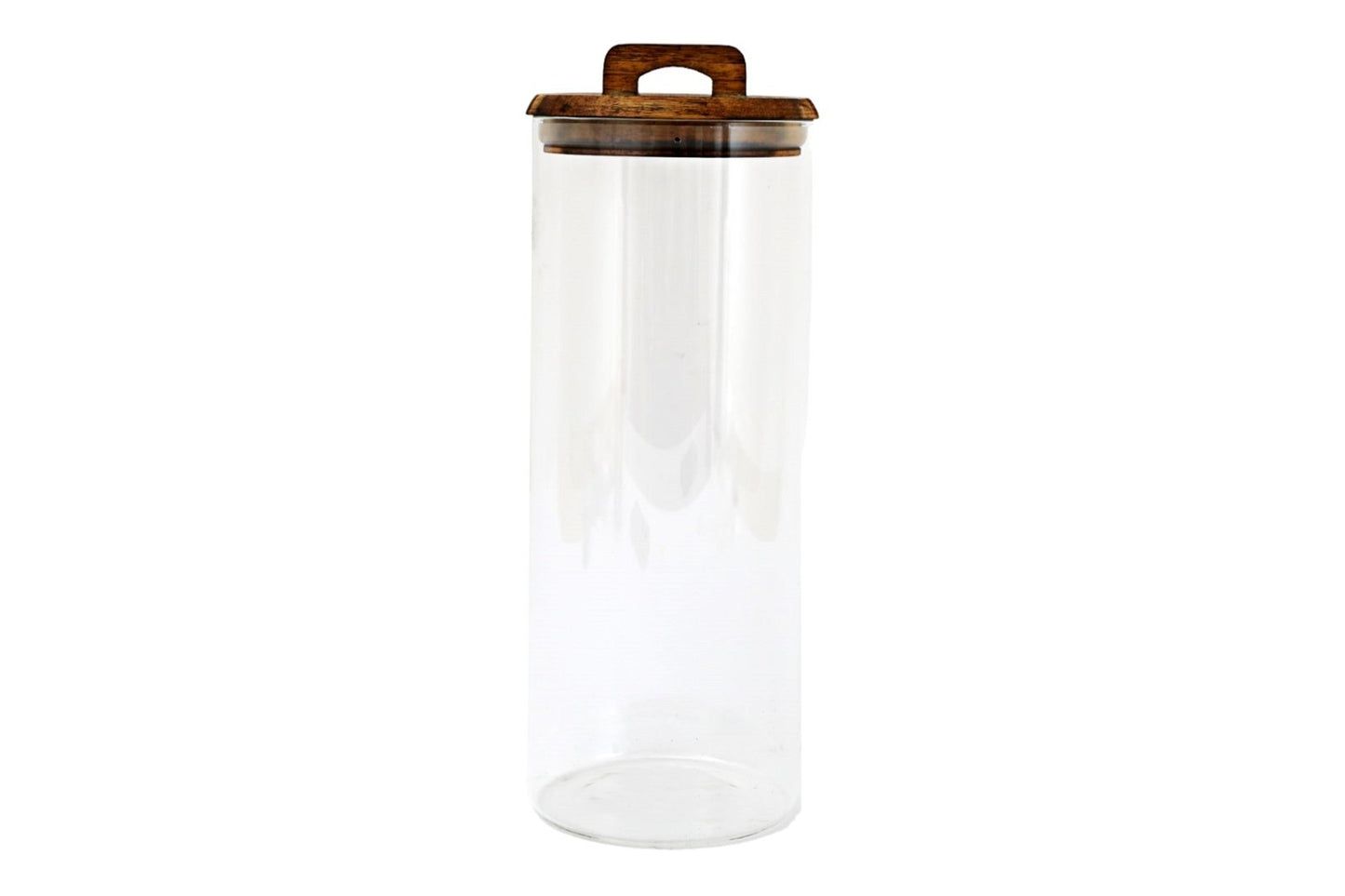 Glass Storage Jar with Acacia Lid 1.7L S-KG2043