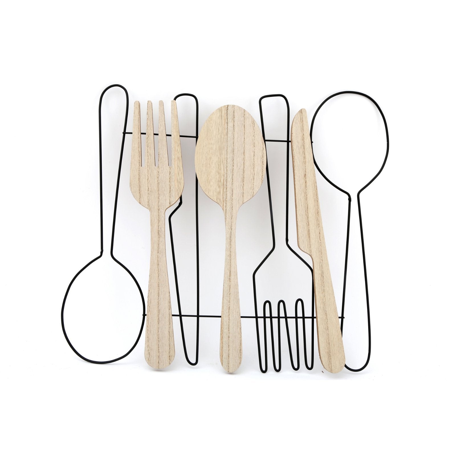 Spoon, Fork & Knife Wall Decoration 45cm S-KG2046