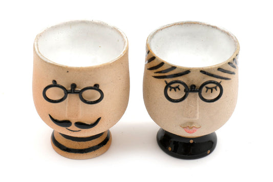 Mr and Mrs Egg Cups S-KG3080