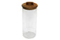 Glass Storage Jar with Acacia Lid 2.7L S-KG3090