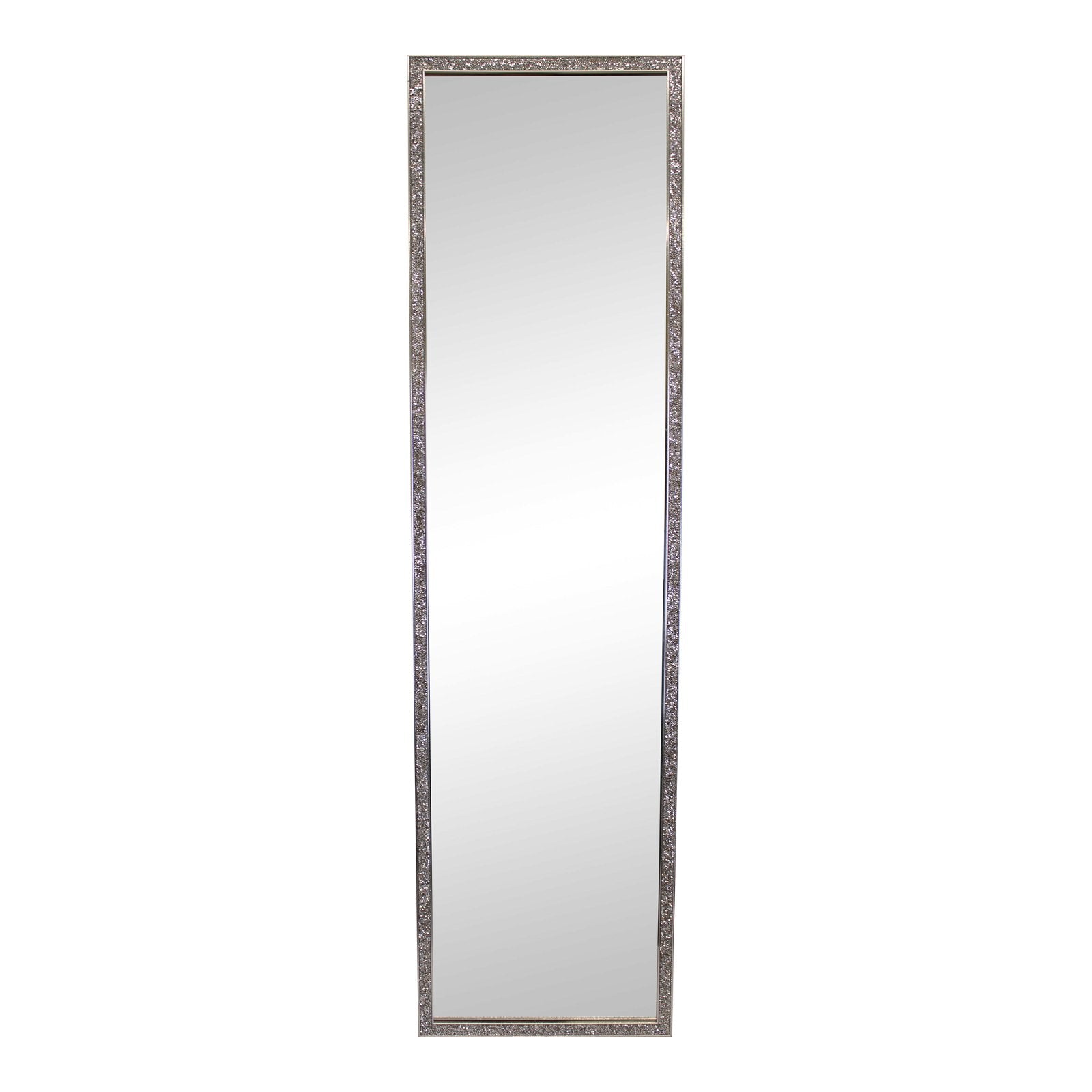 Tall, Slim Jewelled Frame Mirror 125cm S-MI0909