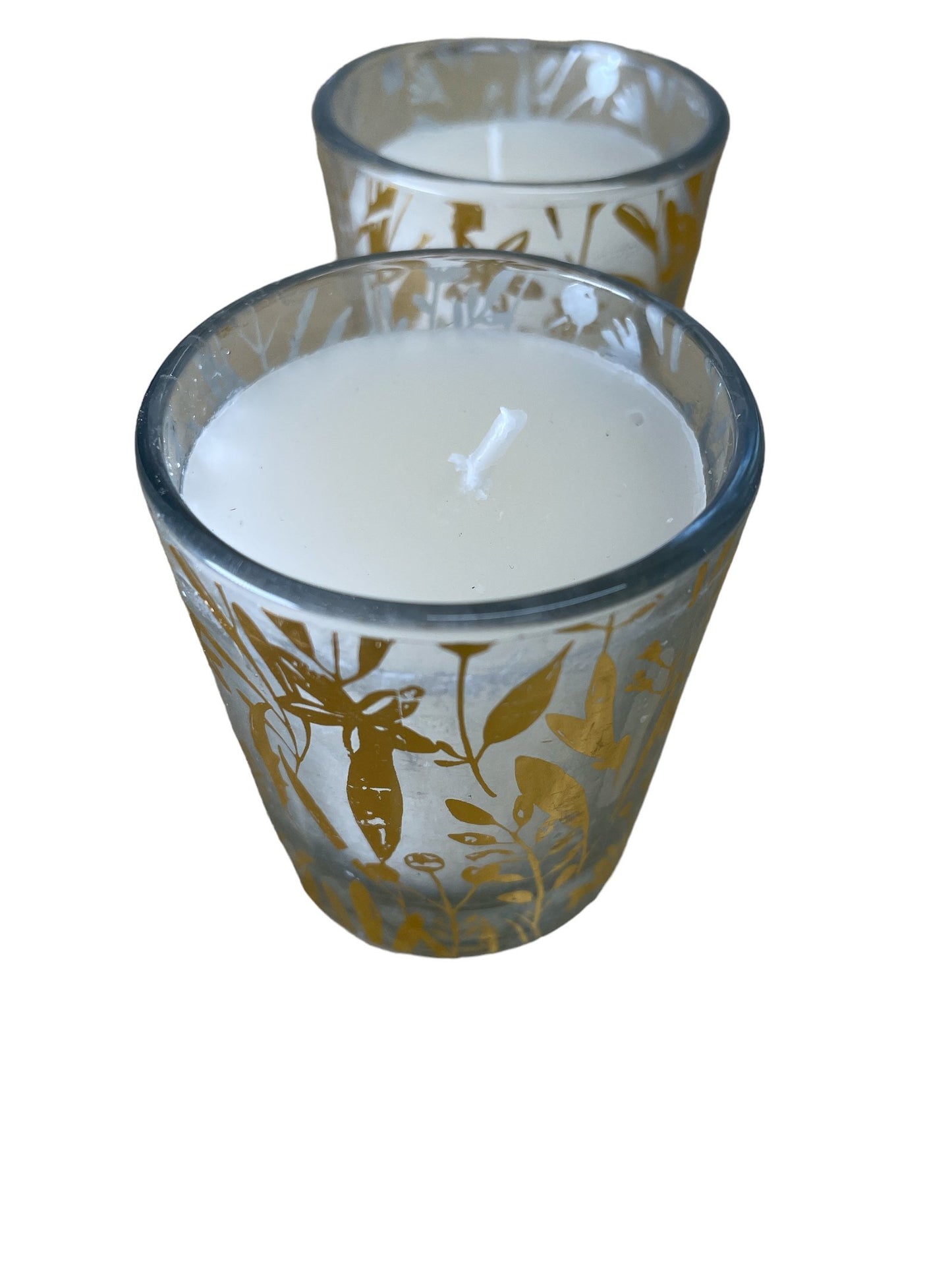 Scented Leaf Votive Candles, Pack of 2 S-NI8943