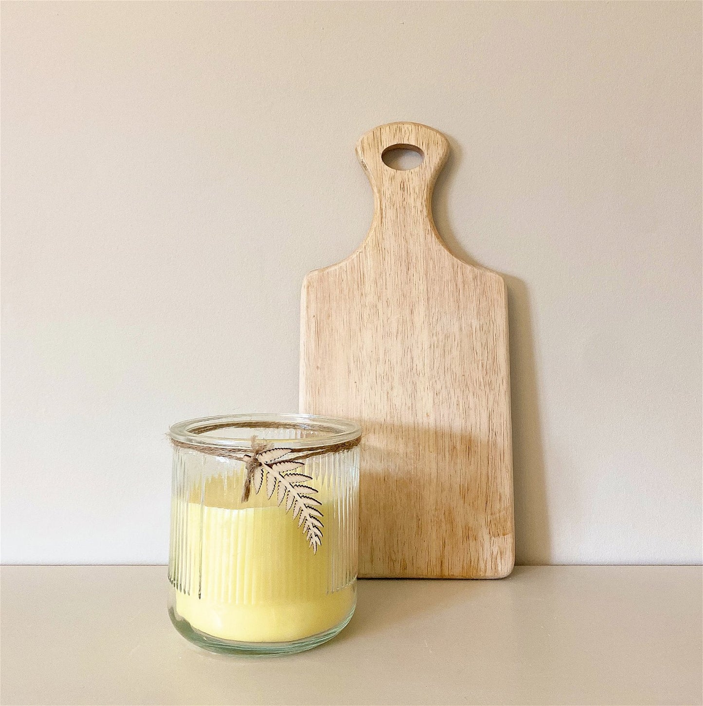 Citronella Glass Candle S-OL0162