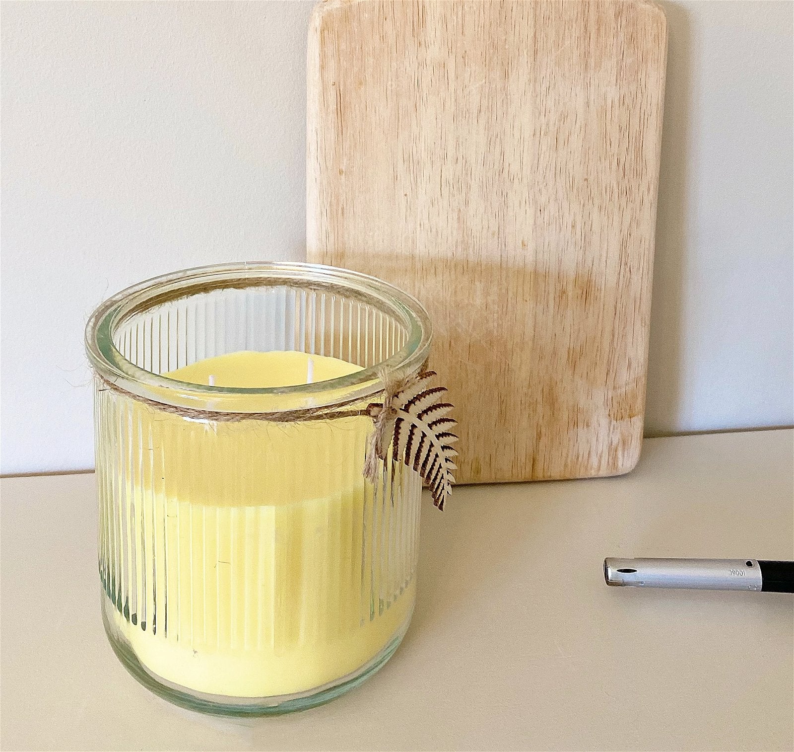 Citronella Glass Candle S-OL0162