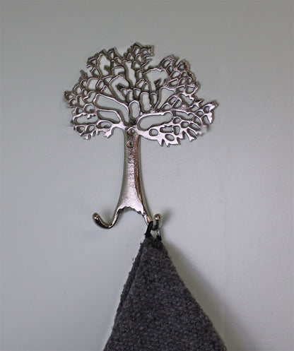 Tree Of Life Wall Hanging Double Coat Hook S-OR1473