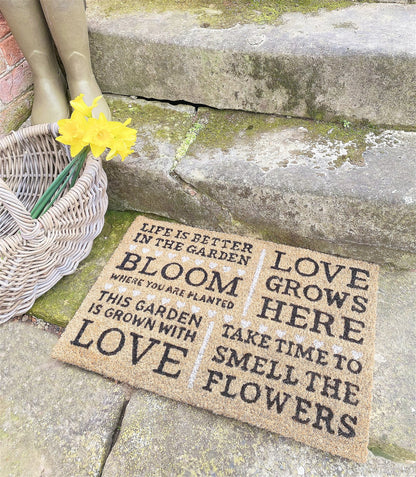 Bloom Potting Shed Doormat S-PS0053-B