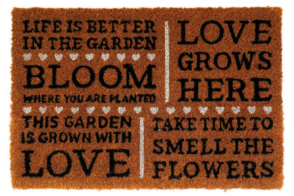 Bloom Potting Shed Doormat S-PS0053-B