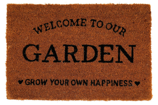 Grow Your Own Happiness Potting Shed Doormat S-PS0053-H