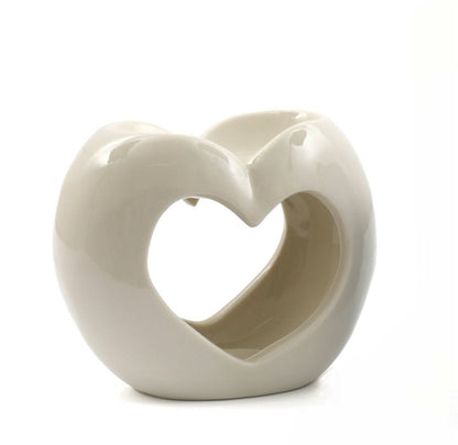 Pearl Heart Oil or Wax Warmer S-SP0096-P