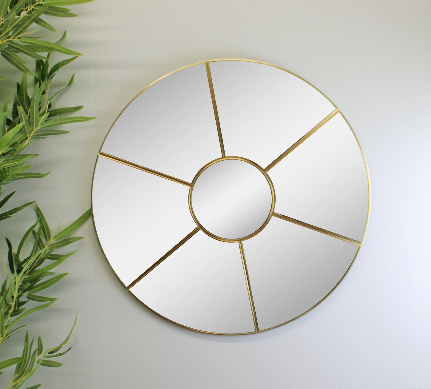 Round Window Style Mirror, 50cm S-TJB0033