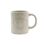 Cream Ceramic Embossed Bee Mug S-TJBE35