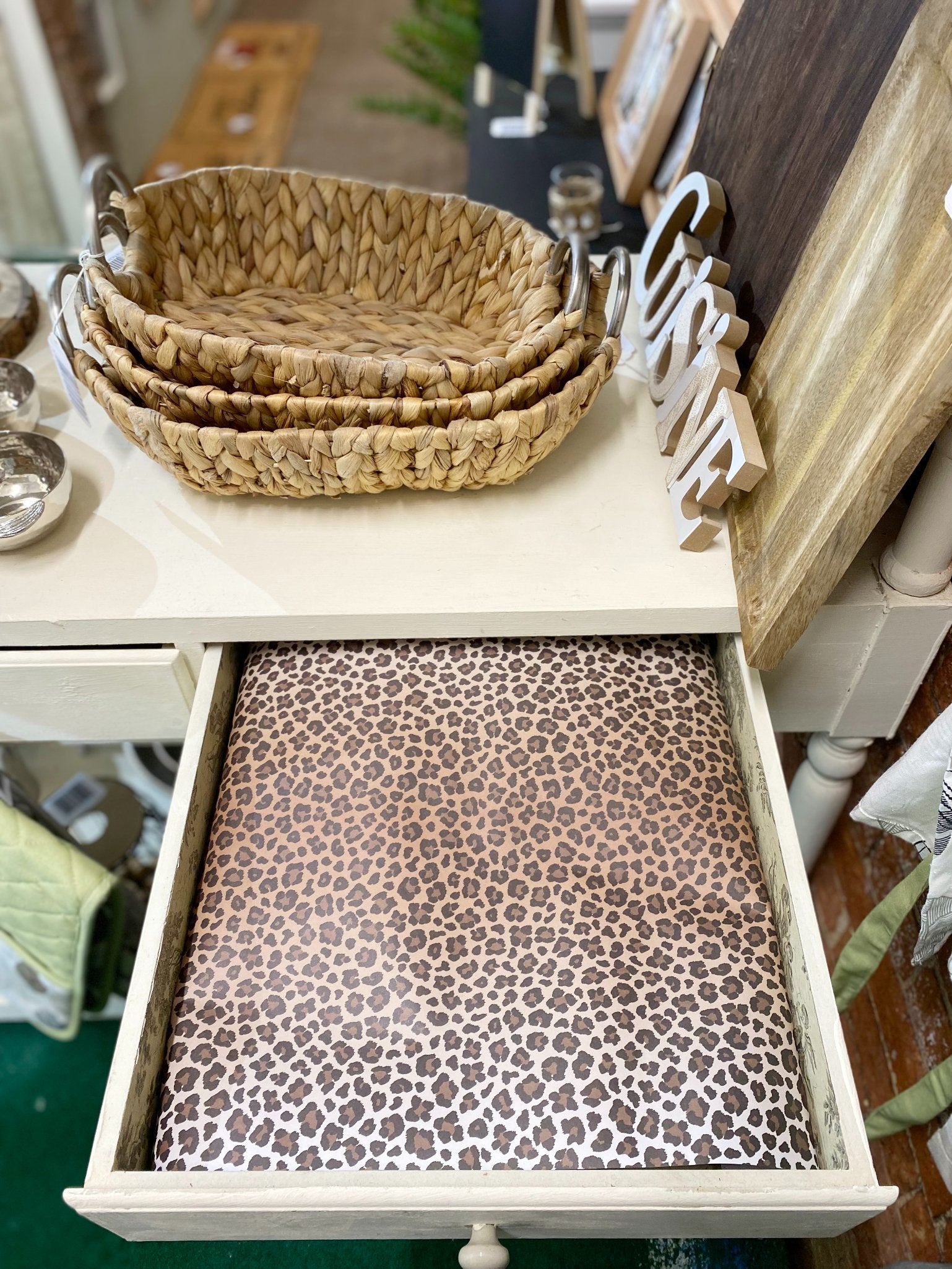 Animal Print Fragranced Drawer Liners S-TJNA0014