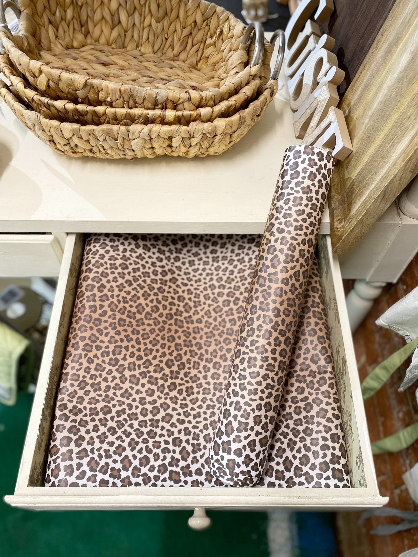 Animal Print Fragranced Drawer Liners S-TJNA0014