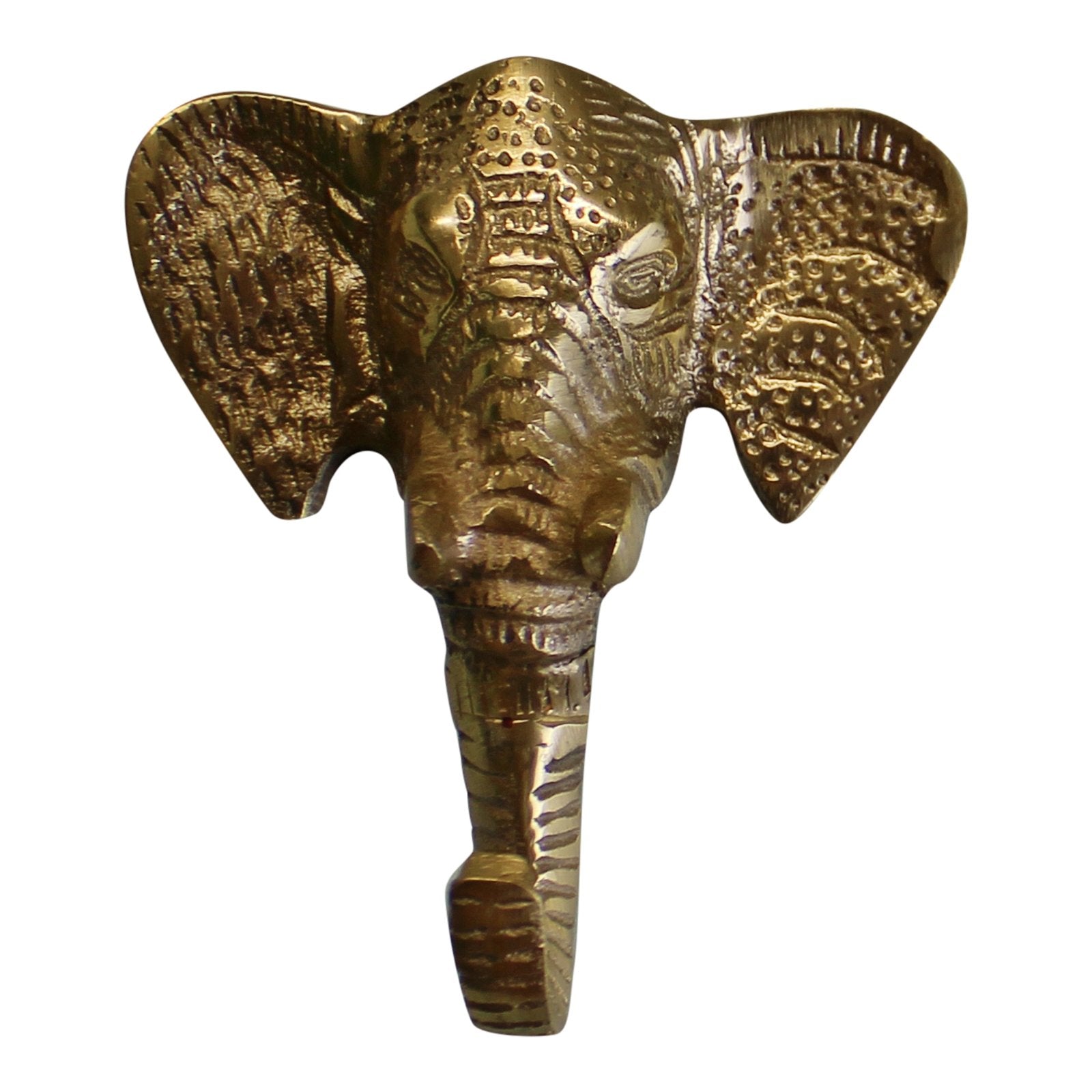 Small Metal Elephant, Single Coat Hook S-TJNA0016