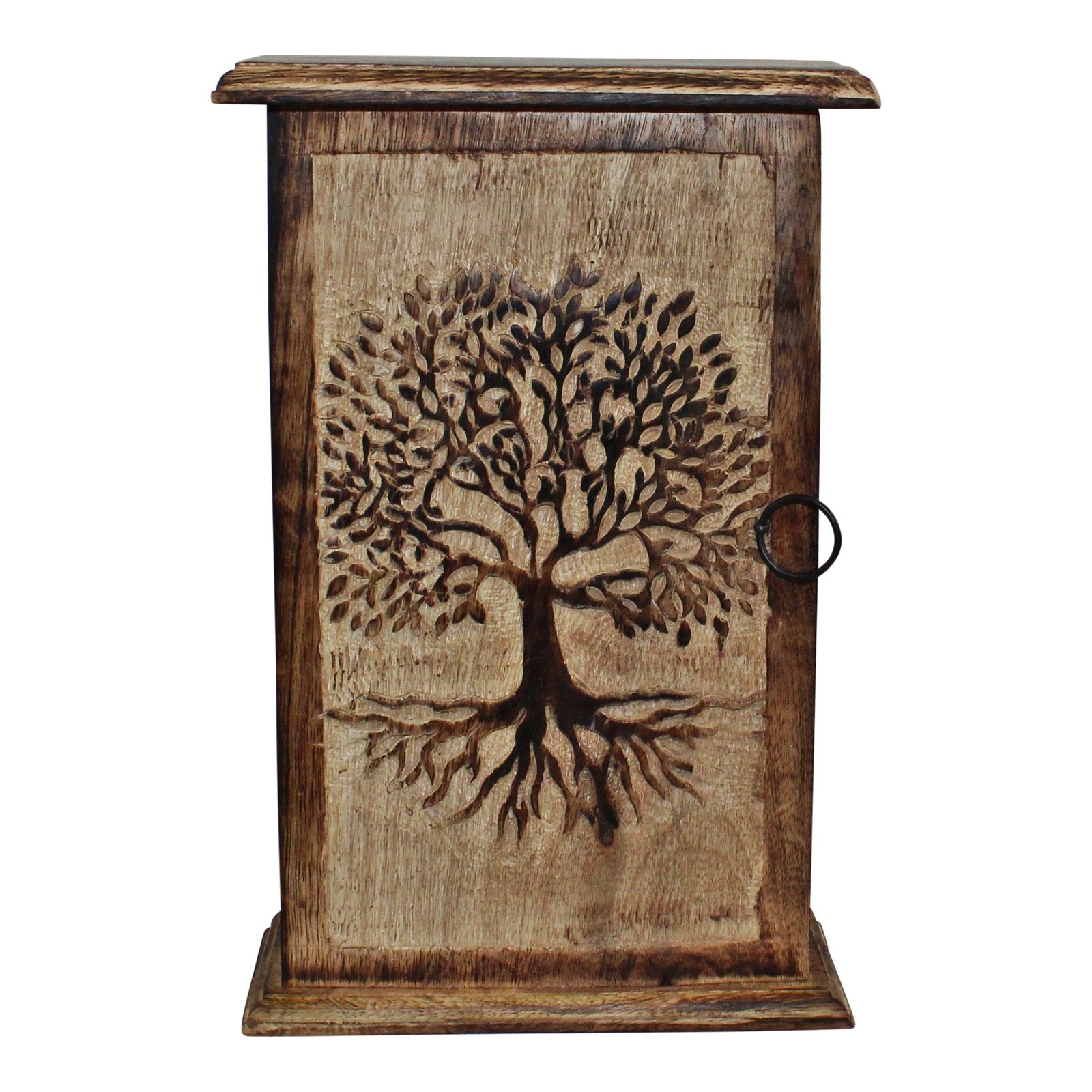 Tree of Life Hand Carved Key Box S-TL0035