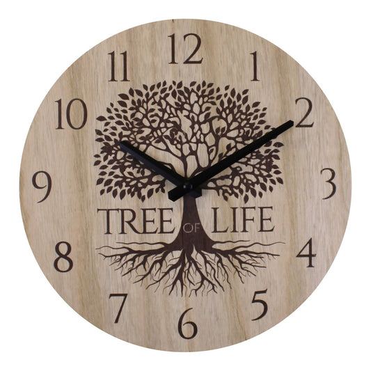 Small Tree Of Life Clock 30cm S-TL0055