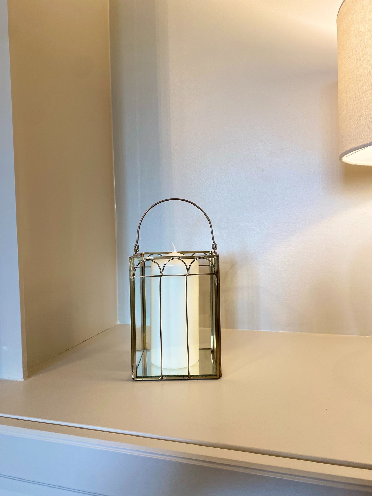 Mirrored Candle Lantern S-TP0013