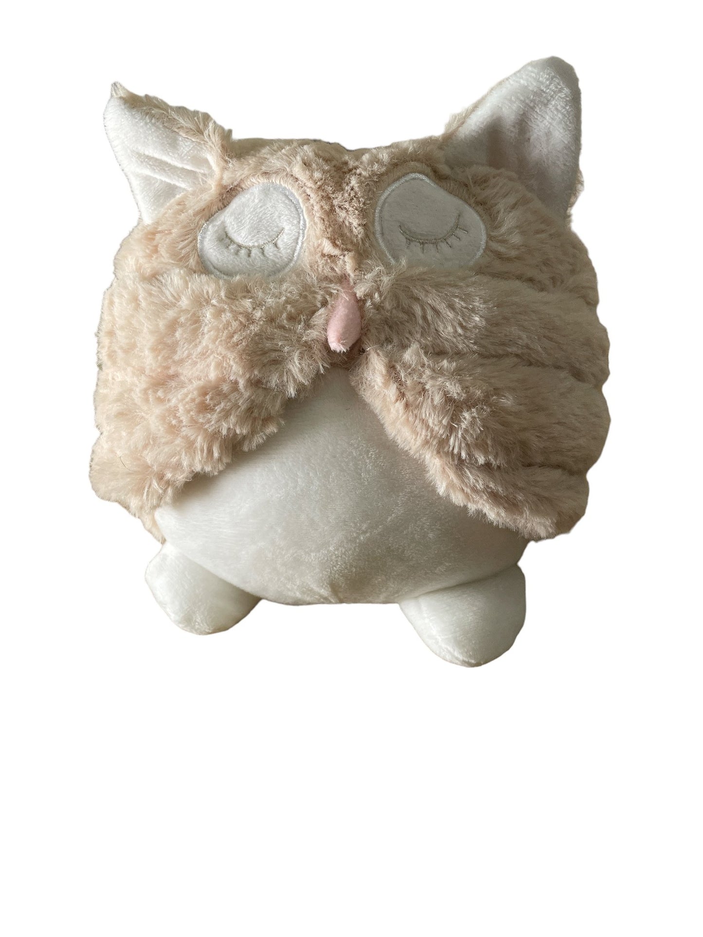 Cream Soft Owl Door Stop S-TX1287-C