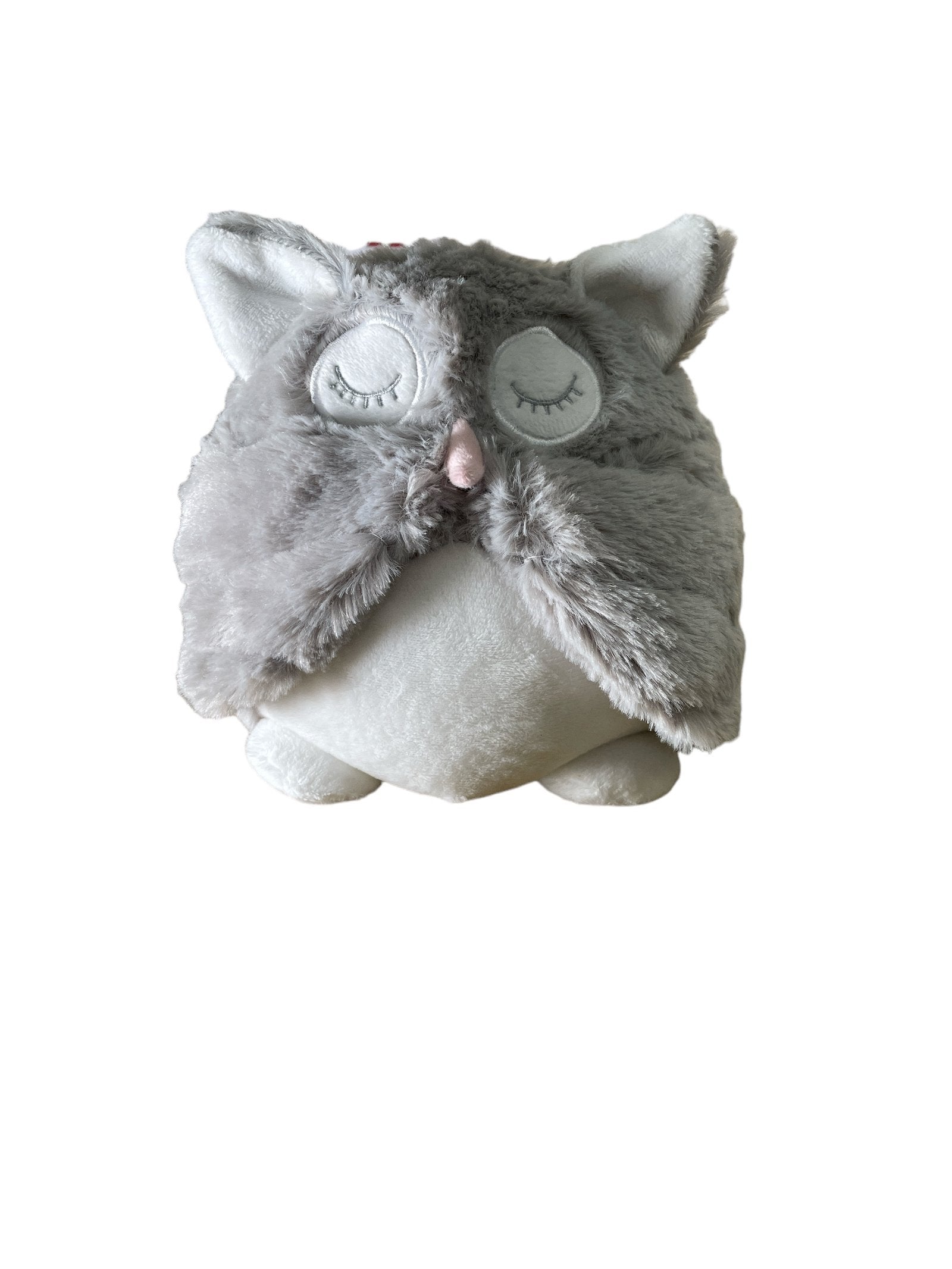 Grey Soft Owl Door Stop S-TX1287-G