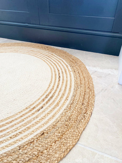 Round Cotton Braided Rug S-TX1290