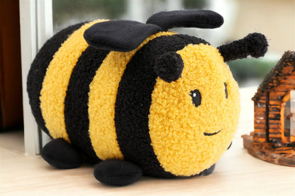 Plush Bee Doorstop 25cm S-TX1392