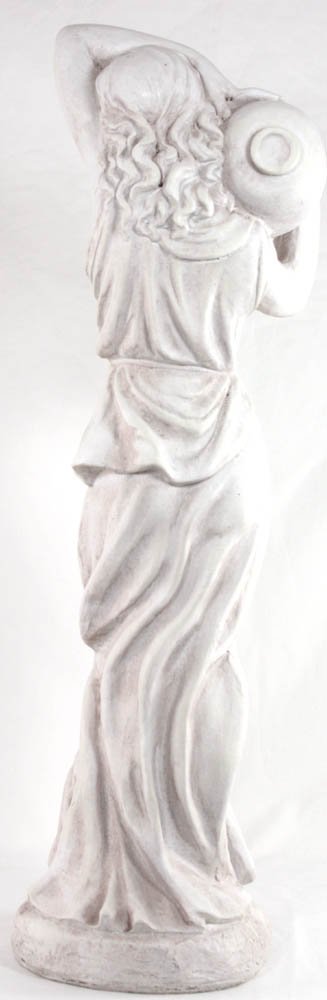 Stone Effect Lady With Urn Statue SK002