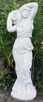 Stone Effect Lady With Urn Statue SK002