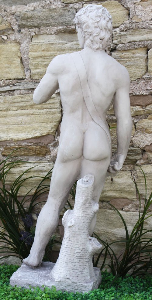 Stone Effect Male Figure David Large SK006