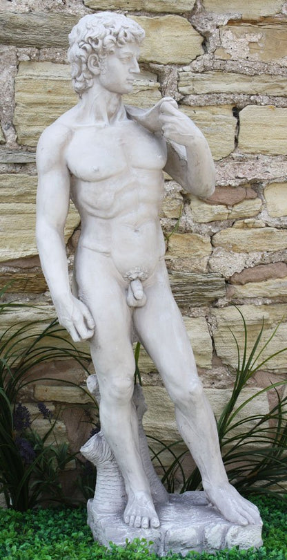 Stone Effect Male Figure David Large SK006