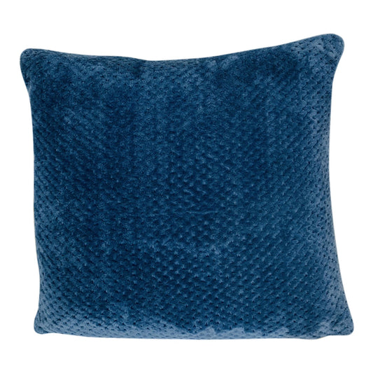 Textured Scatter Cushion Blue 45cm S-SR0001-B