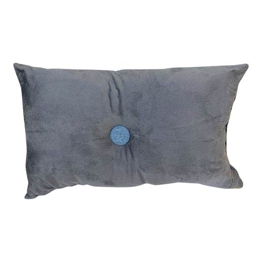 Double Side Rectangular Scatter Cushion Grey 45cm S-SR0045-G