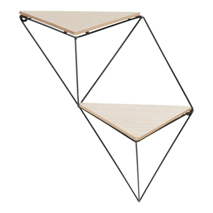 Double Triangular Shelf 47cm S-SY0061