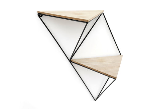 Double Triangular Shelf 47cm S-SY0061