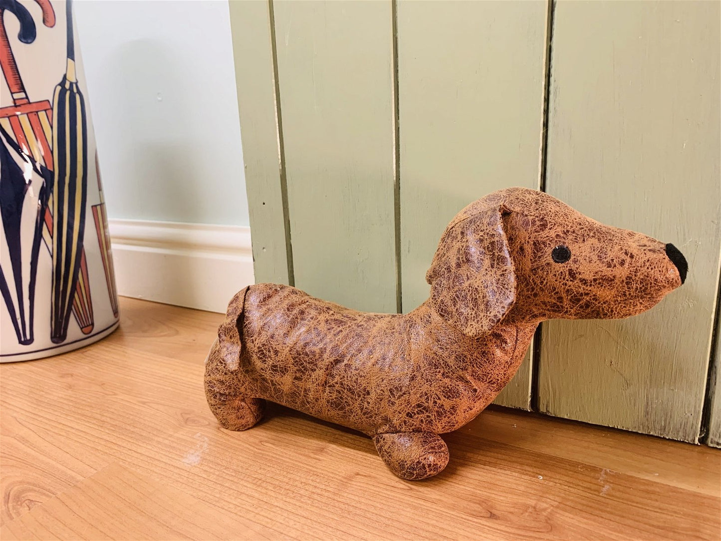 Sausage Dog Fabric Doorstop 36cm S-TX1150