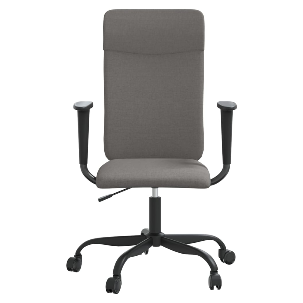 vidaXL Office Chair Dark Grey Fabric S0671359013