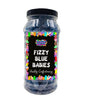 Fizzy Blue Babies Retro Sweets Gift Jar Blue Sweets