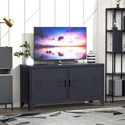 TV Stand, 119Wx40Dx63.5H cm-Black S0671071582