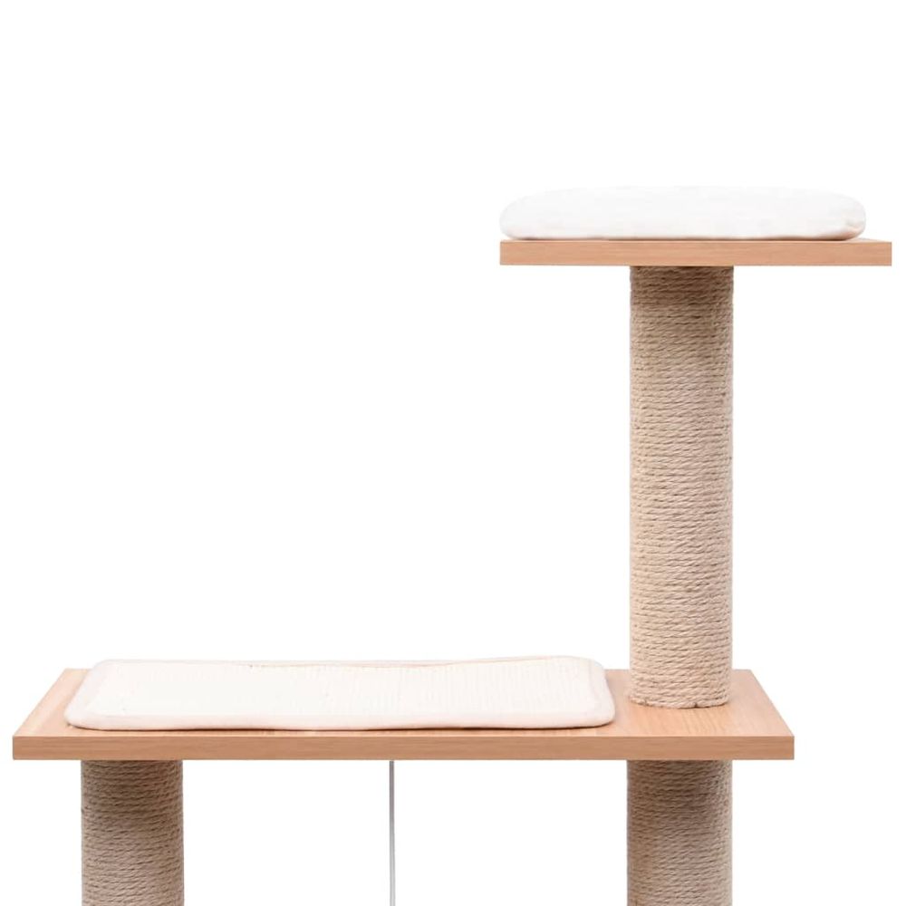 vidaXL Cat Tree with Sisal Scratching Mat 123 cm S069789601