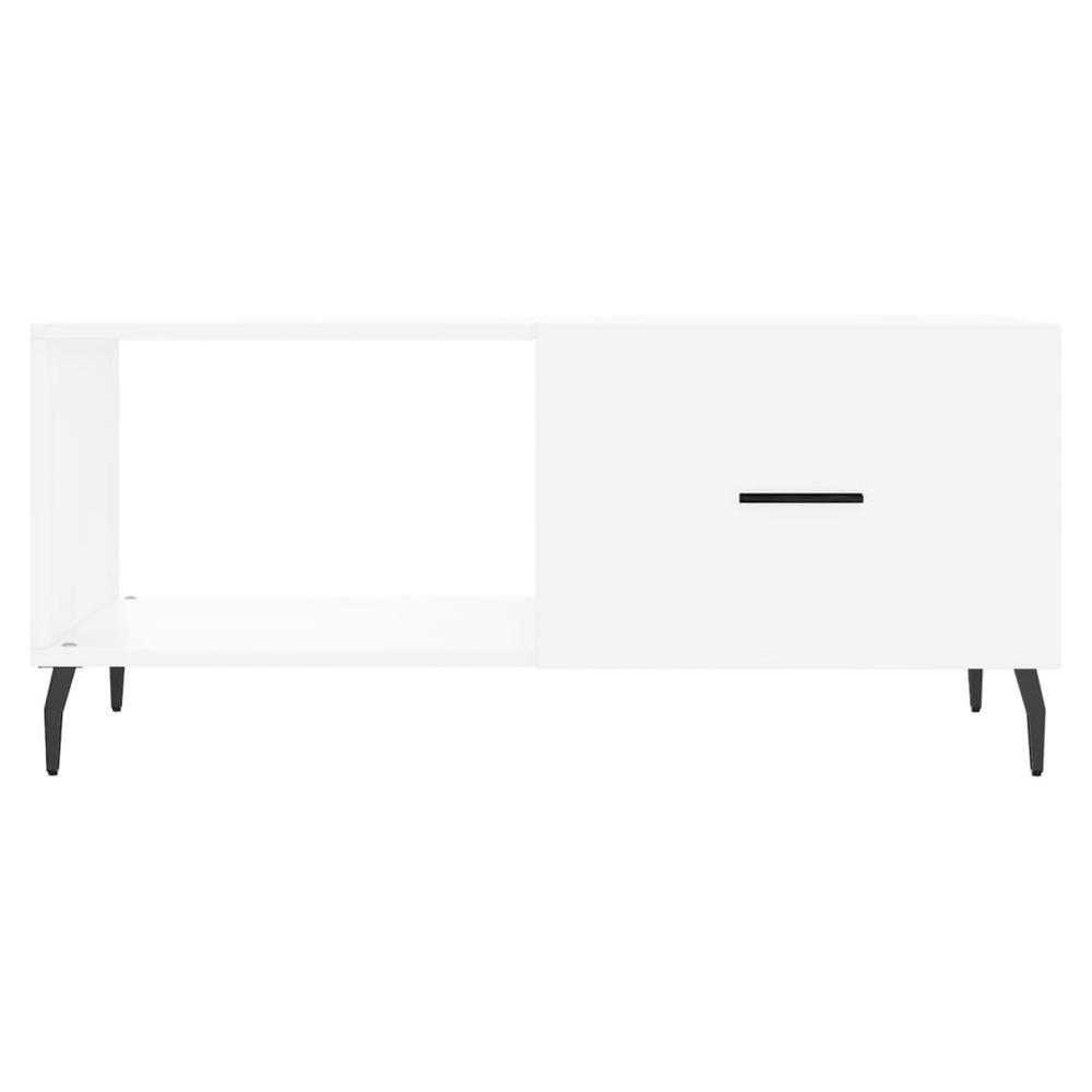 vidaXL Coffee Table White 90x50x40 cm Engineered Wood S0671256807