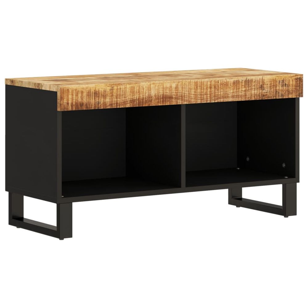 vidaXL TV Cabinet 85x33x43.5 cm Solid Wood Mango S0671214734