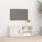 vidaXL TV Cabinet White 80x31,5x36 cm Engineered Wood V0671393617