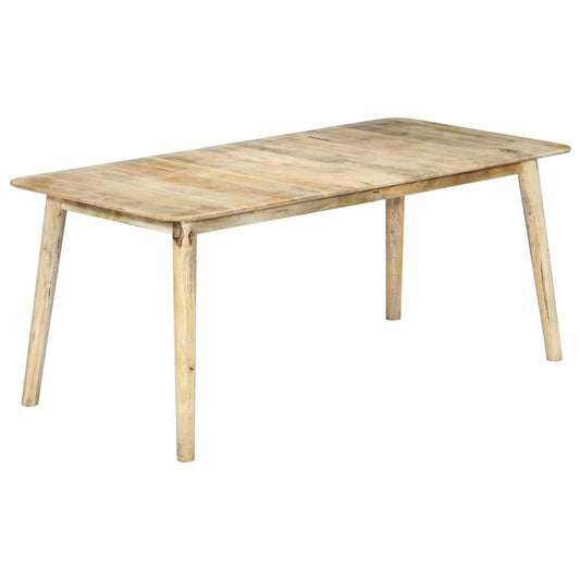 Dining Table 180x90x76 cm Solid Mango Wood V0671185990