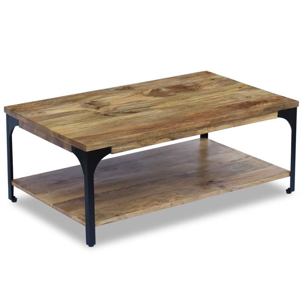 Coffee Table Mango Wood 100x60x38 cm V0671185647