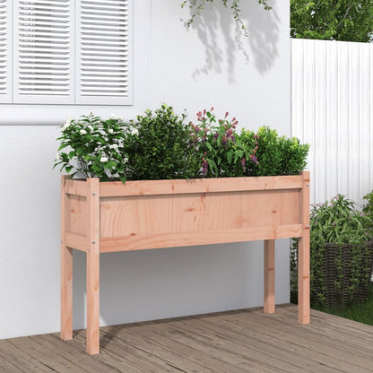 vidaXL Garden Planter with Legs 110x31x70 cm Solid Wood Douglas S0671388107